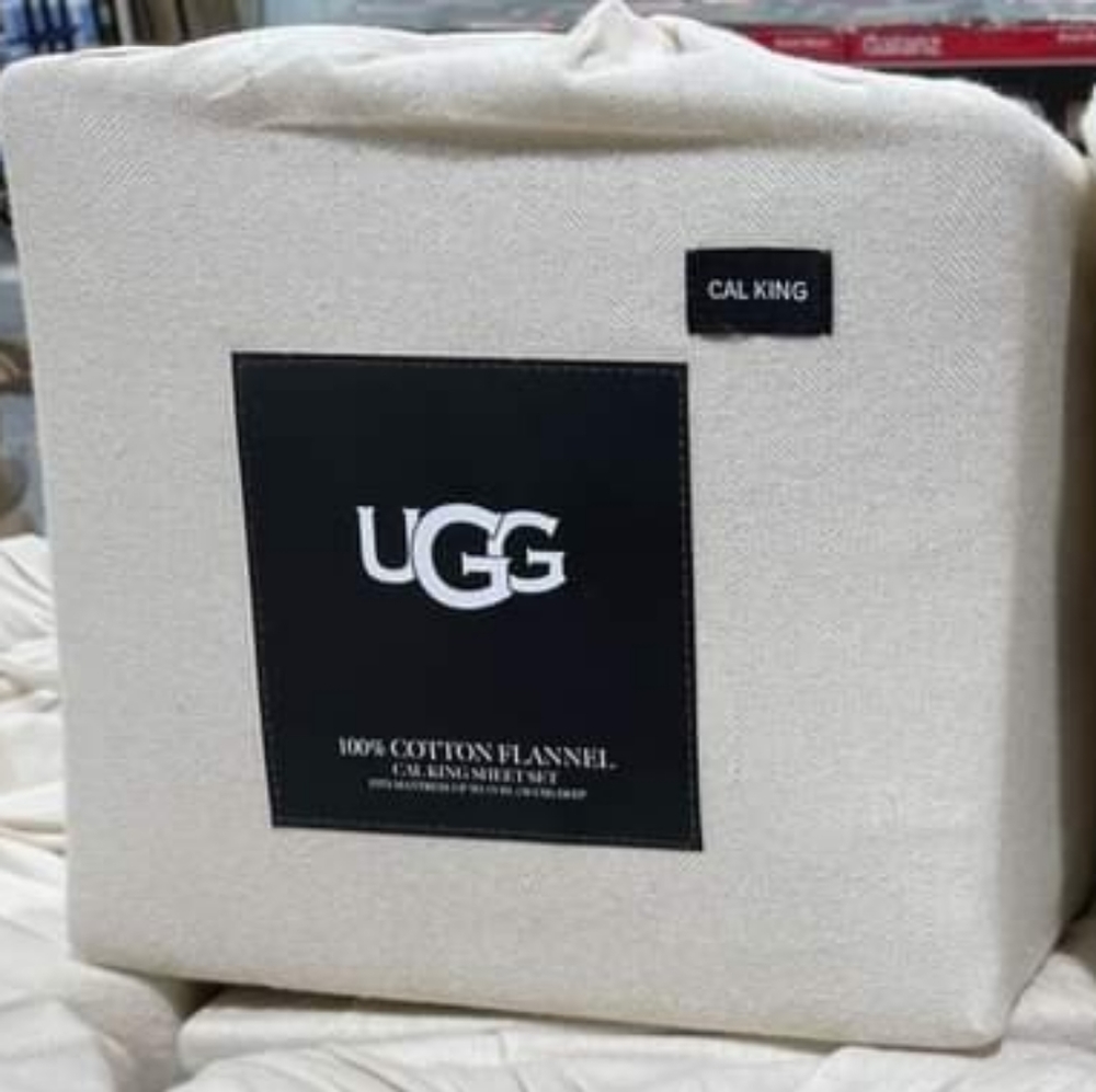 Cali king- 100% cotton flannel - ugg sheet set